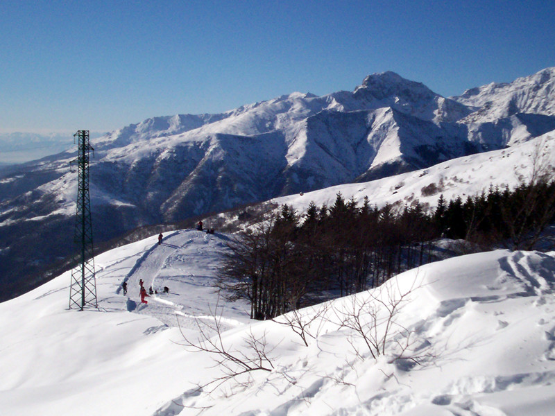Nevicata a Bocchetto Sessera